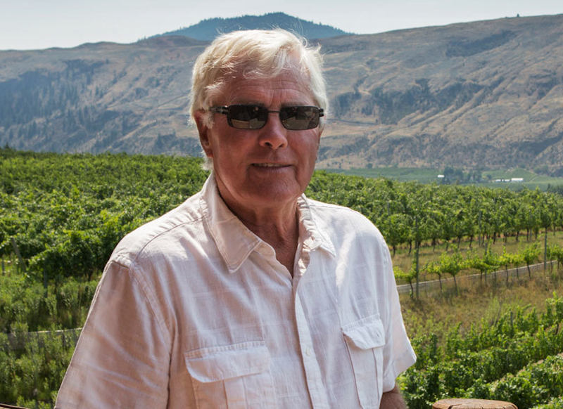 Richard Cleave has been growing grapes in the Okanagan for 38 years and is one of the pioneers of viticulture in British Columbia.